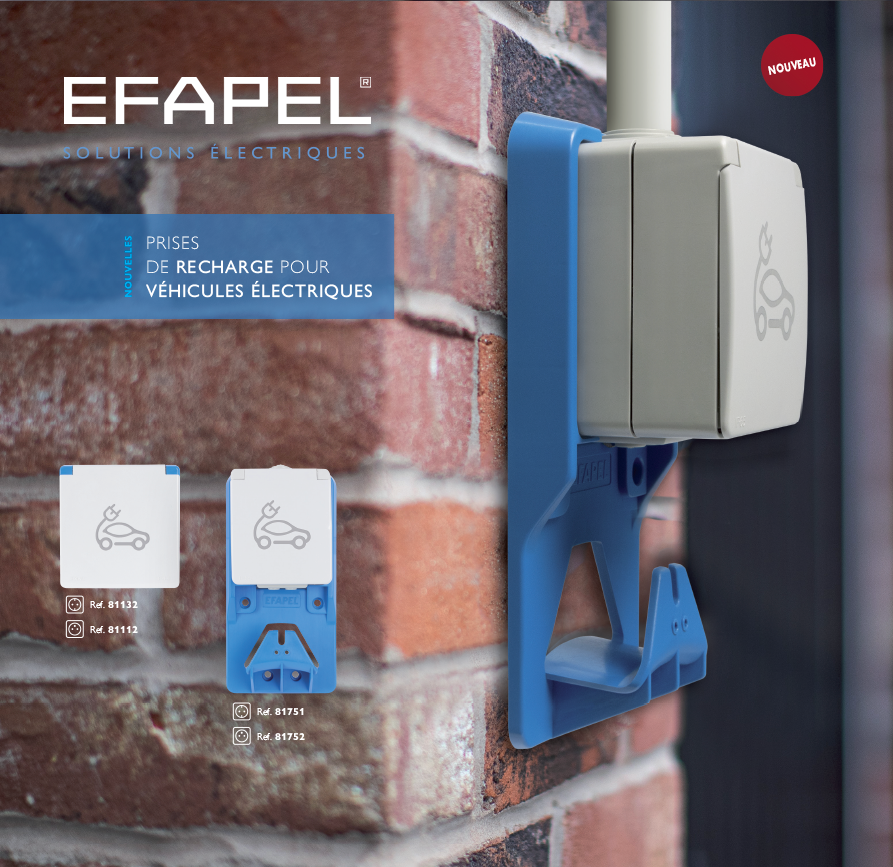 Prises pour la recharge des véhicules électriques